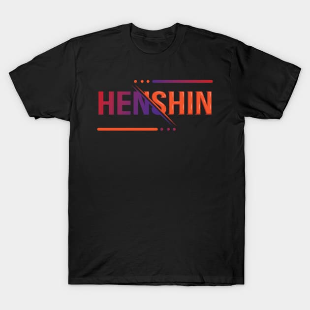 Henshin Japanese Style T-Shirt by LotusBlue77